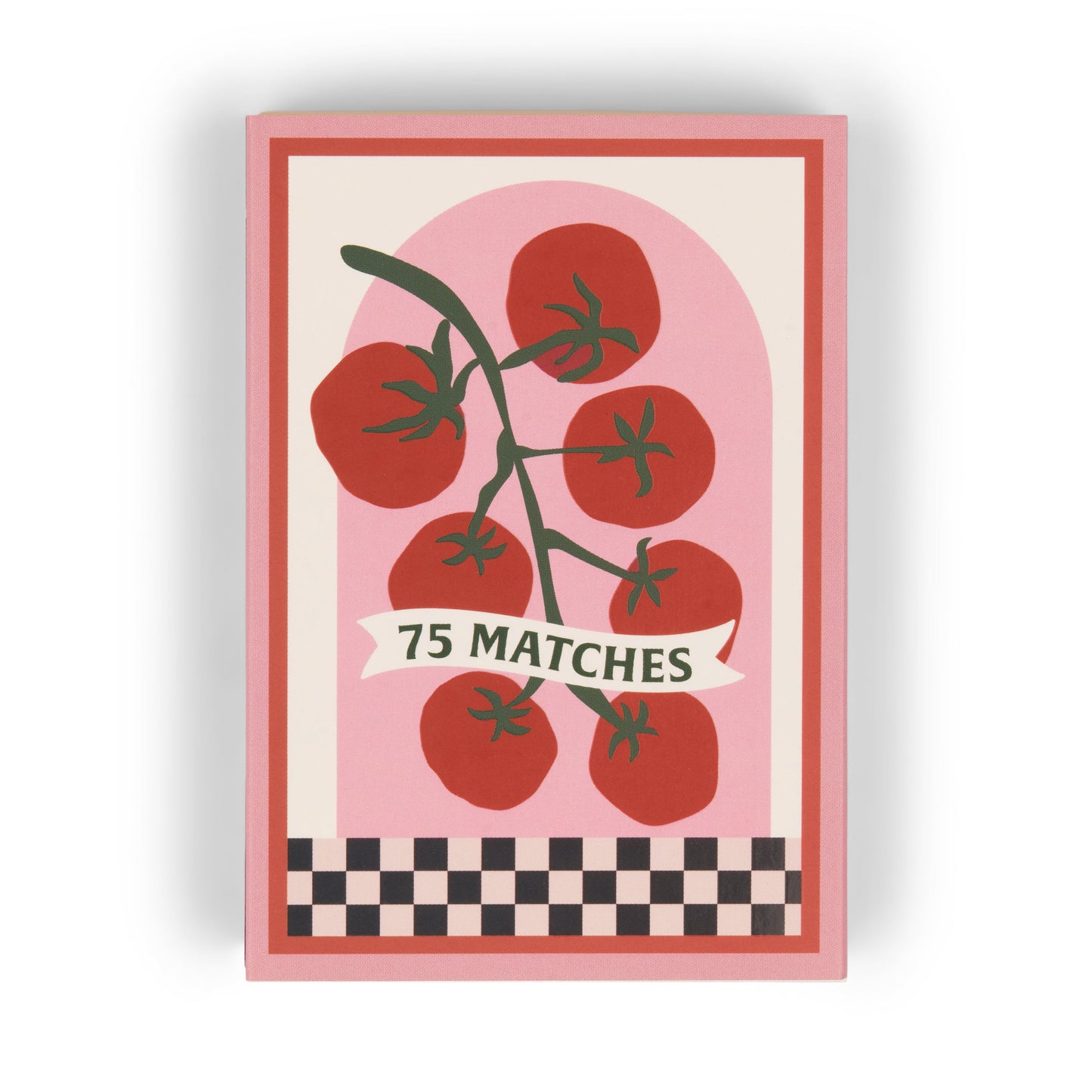A Dopo Boxed Matches "Tomato Vine" Red - 75 Matches (9.6 CM)
