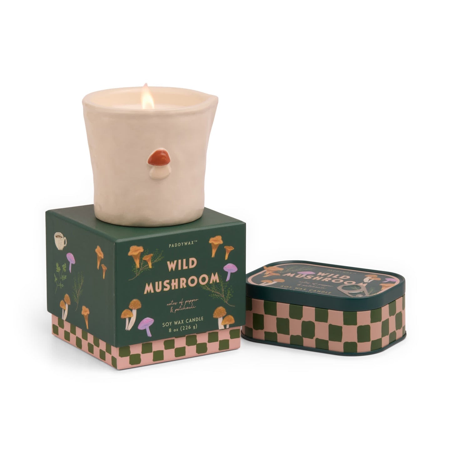Bistro 8 Oz Candle - Wild Mushroom