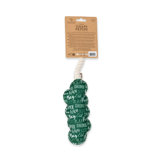 Speckle & Spot Pet Rope Toy - Tomatoes