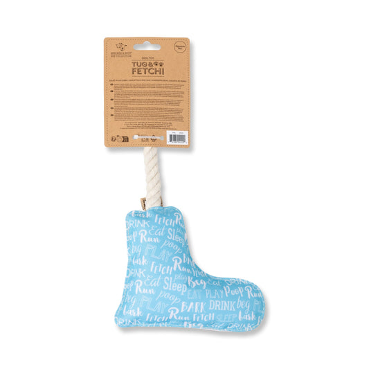 Speckle & Spot Pet Rope Toy - High Top Sneaker