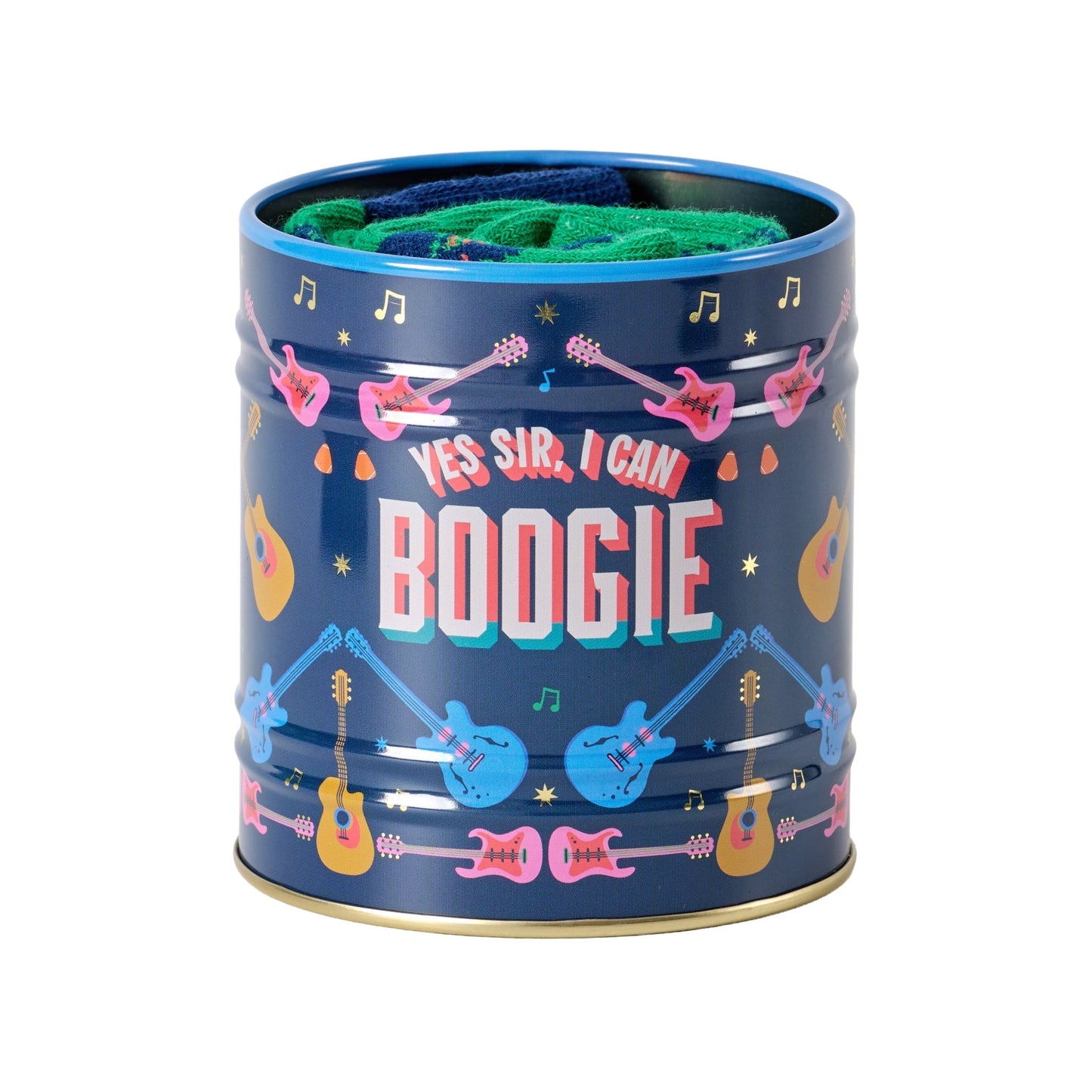 Storage Tin & Sock Set - Guitar