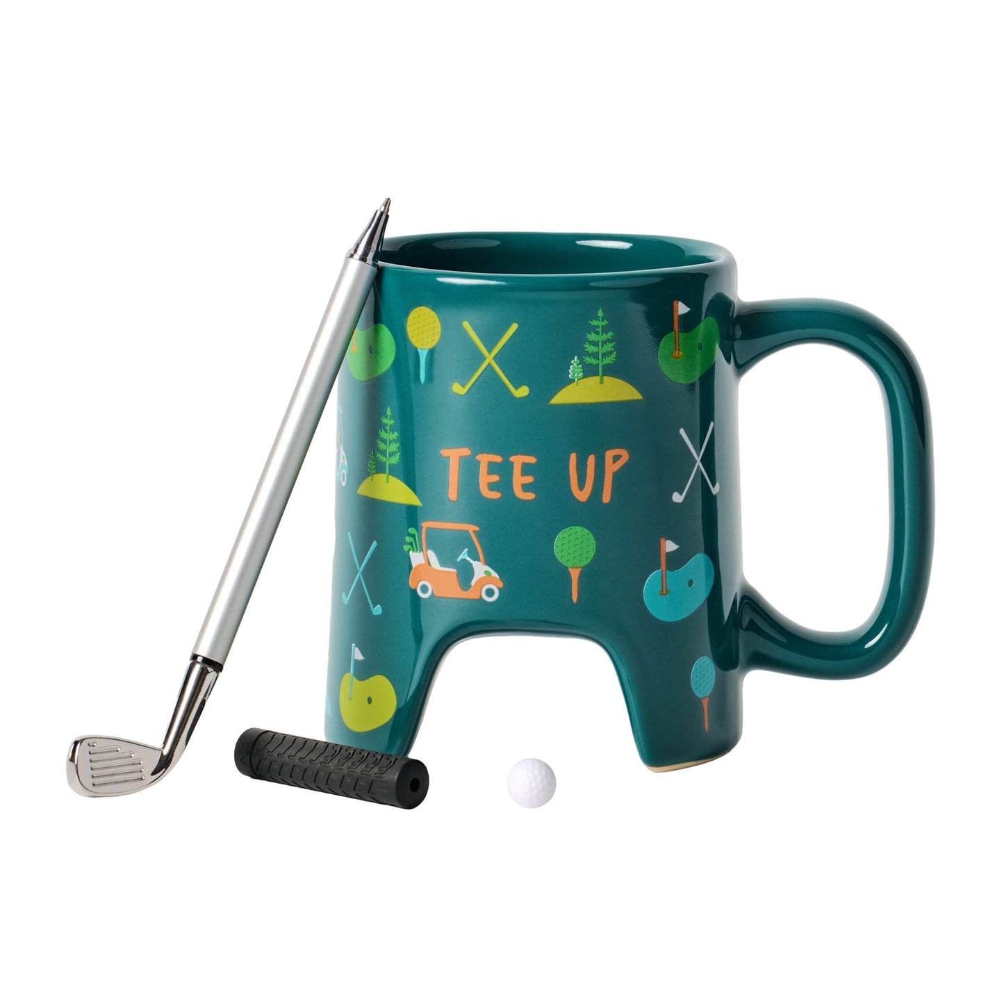 Gentlemen's Hardware Golf Putting Mug & Pen Set