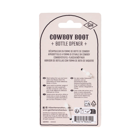 Gentlemen's Hardware Cowboy Boot Bottle Opener