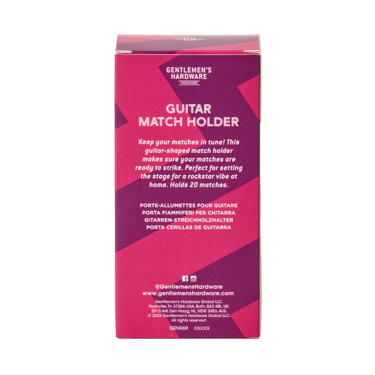 Gentlemen's Hardware Guitar Match Holder (30 Pcs)