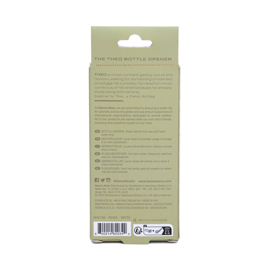 The Theo Shell Bottle Opener