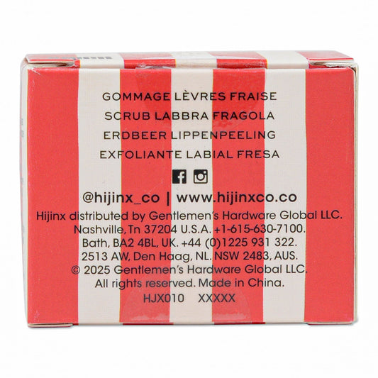 Hijinx Lip Scrub (15g) Main Character Energy - Strawberry