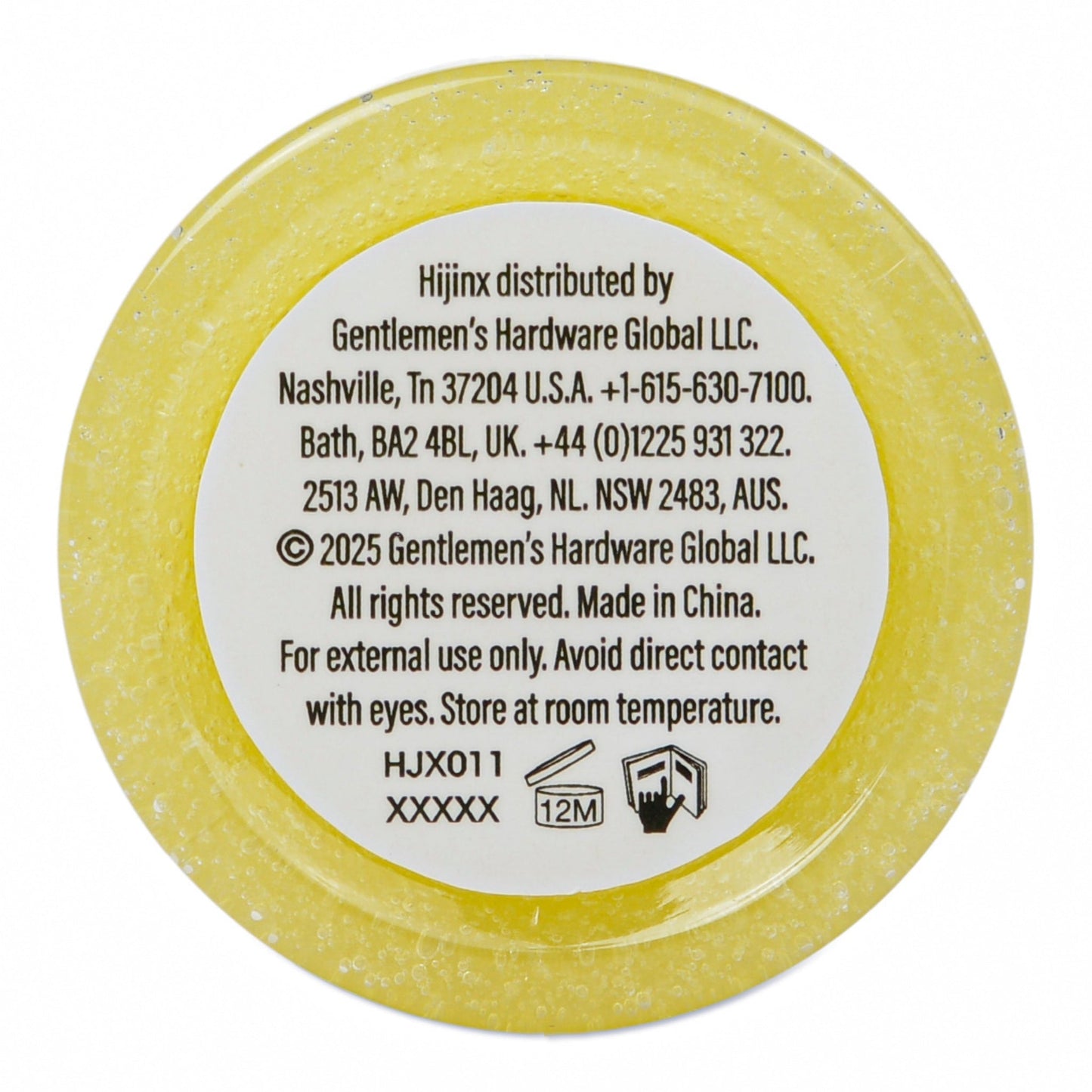 Hijinx Lip Scrub (15g) Glow Getter - Zesty Lemon