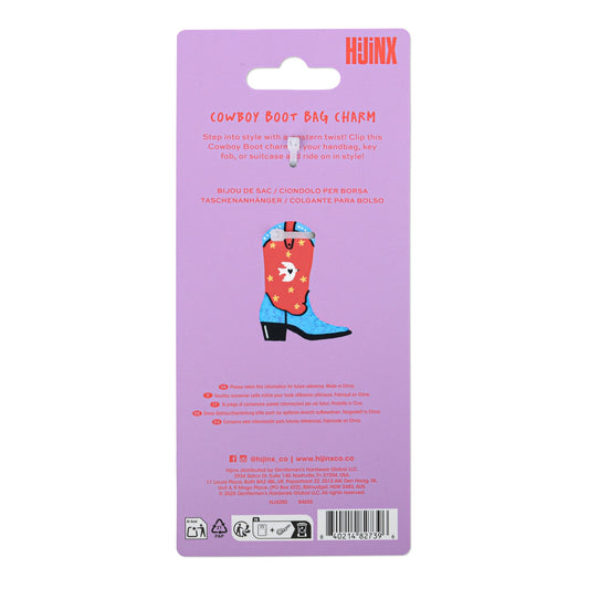 Hijinx Bag Charm - Cowboy Boot
