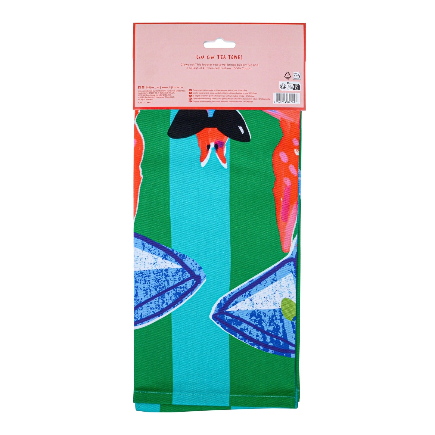 Hijinx Tea Towel - Cin Cin Lobster