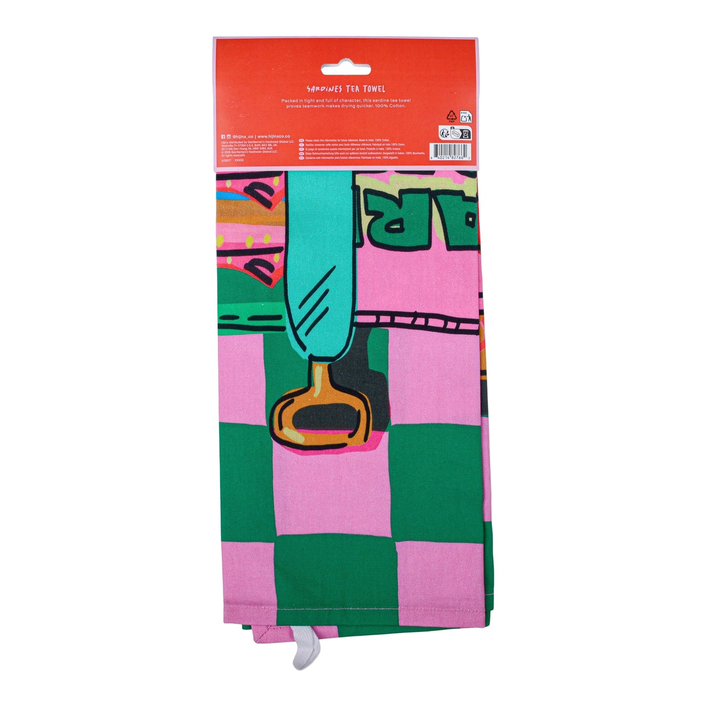 Hijinx Tea Towel - Sardines
