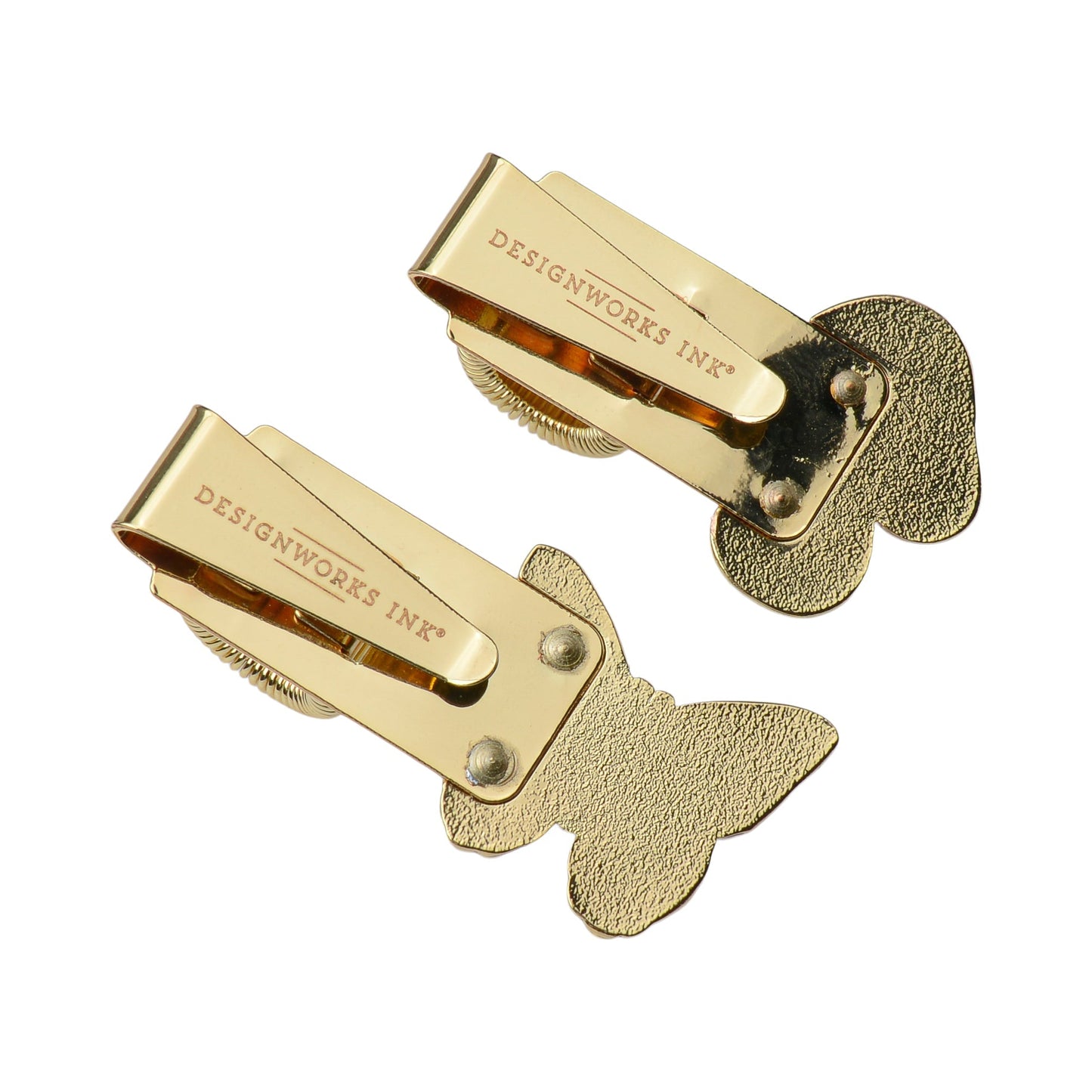 Pen Clips - Butterfly & Mushroom (set of 2)