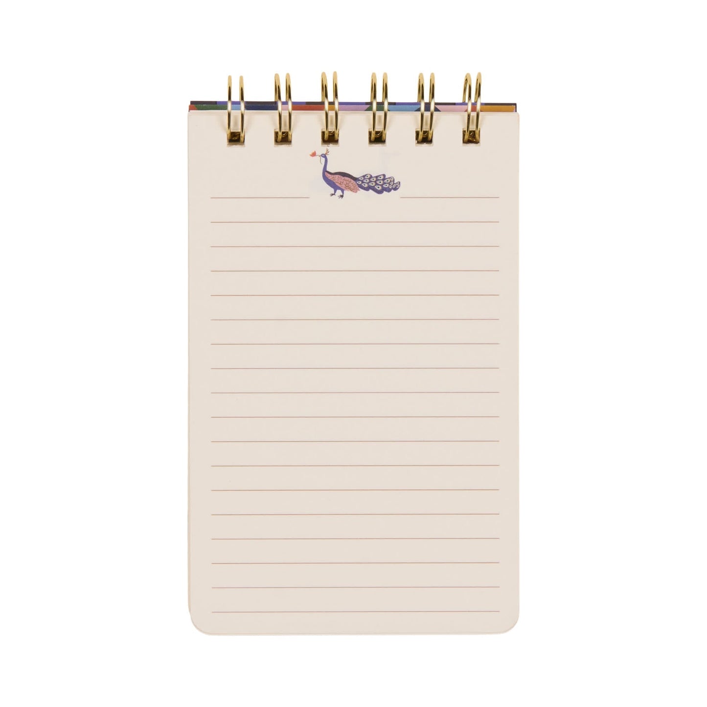 A Dopo Peacock Twin Wire Notepad