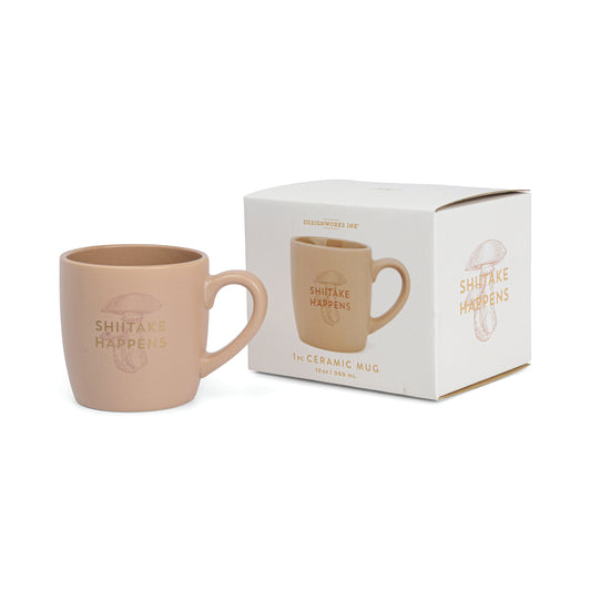 Vintage Sass - Shiitake Happens - Boxed Mug