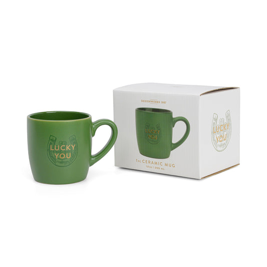 Vintage Sass - Lucky You - Boxed Mug