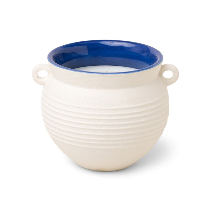 Santorini 8.5oz Cream Cliff & Hinoki Wood