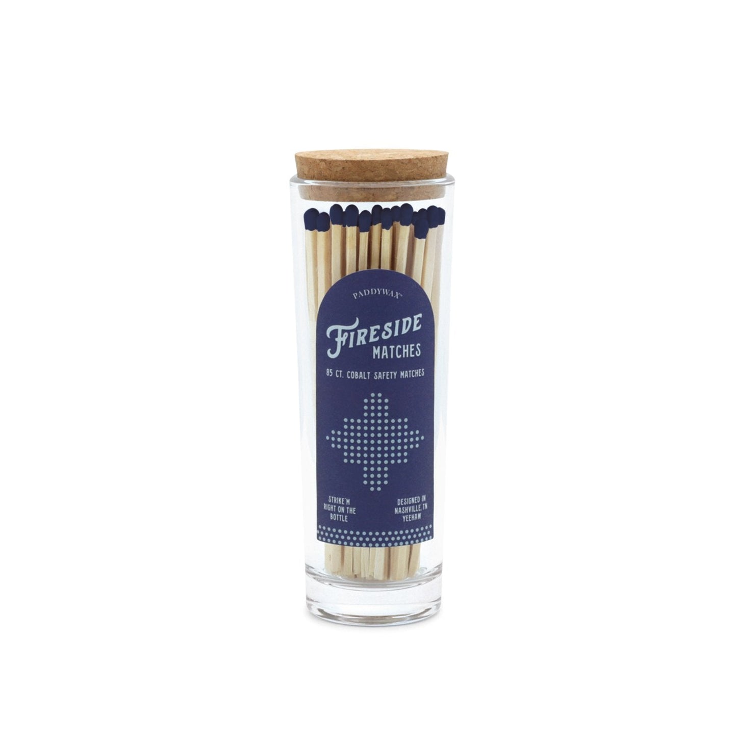 Fireside Tall Safety Matches - Blue Tip