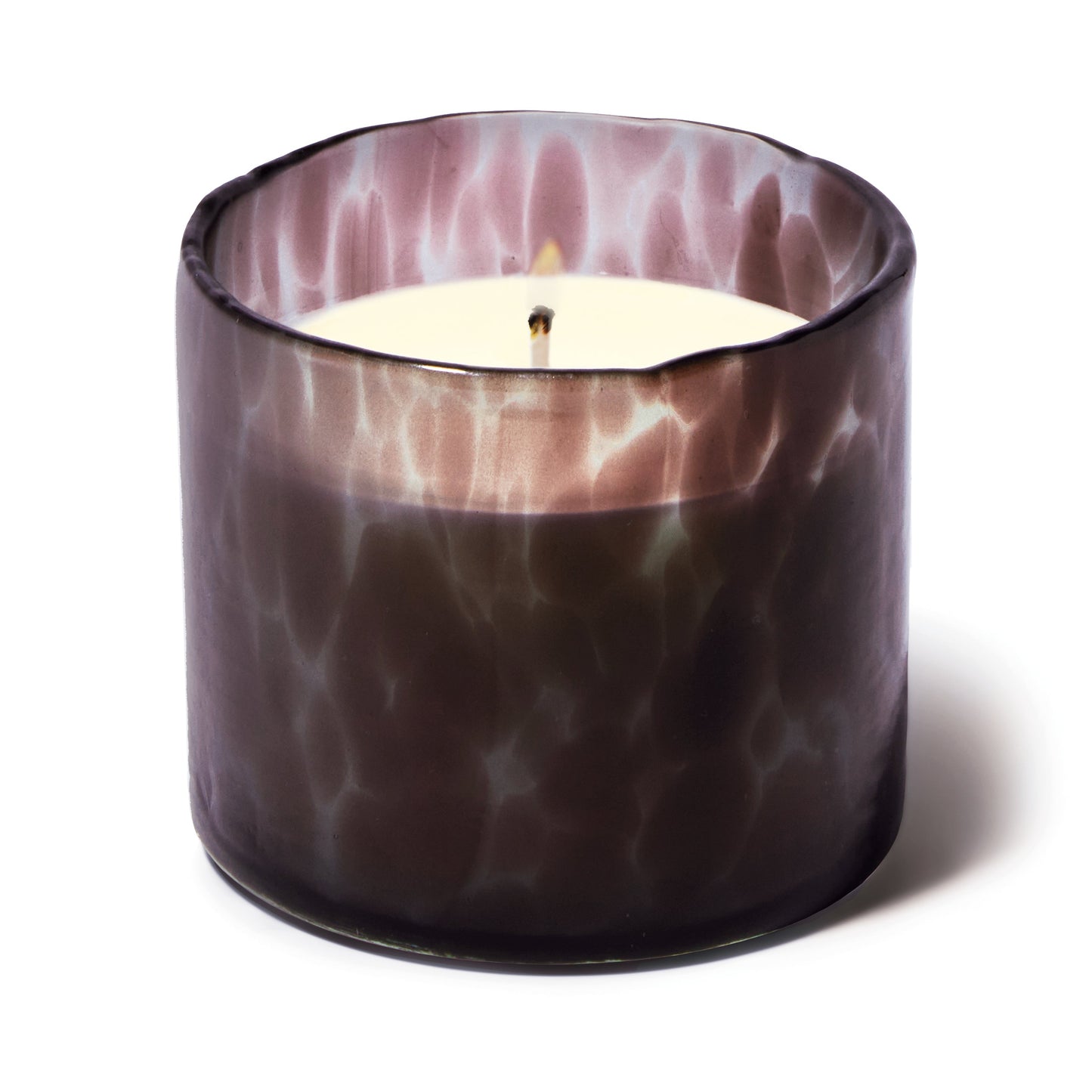 Luxe - Linen & Orris 8oz candle on a white background.