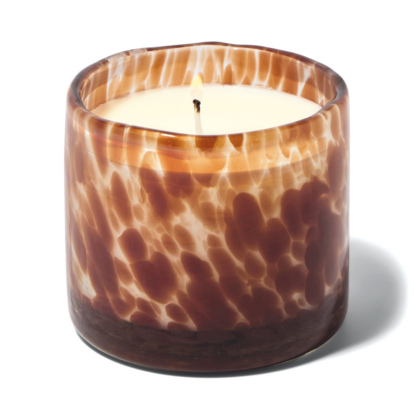 Luxe - Baltic Ember 8oz candle on a white background.