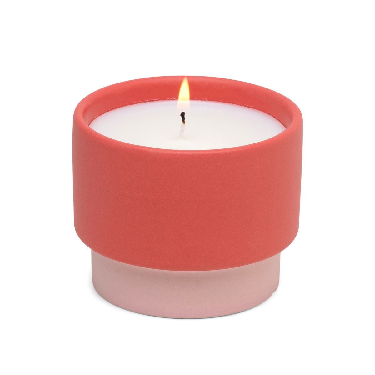 Colour Block 6oz Coral Ceramic Sparkling Grapefruit