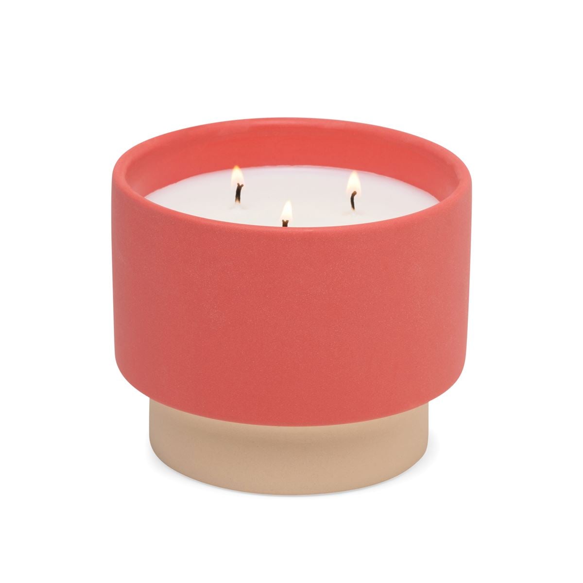 Colour Block 16oz Red Ceramic Amber & Smoke