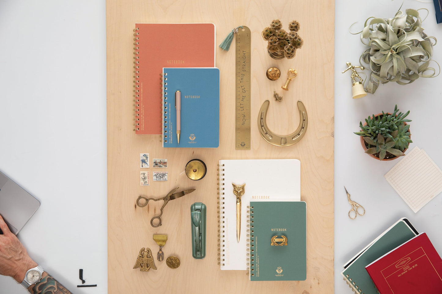 Crest A4 Notebook - Blue