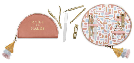 Nails B4 Males Vegan Leather Manicure Set