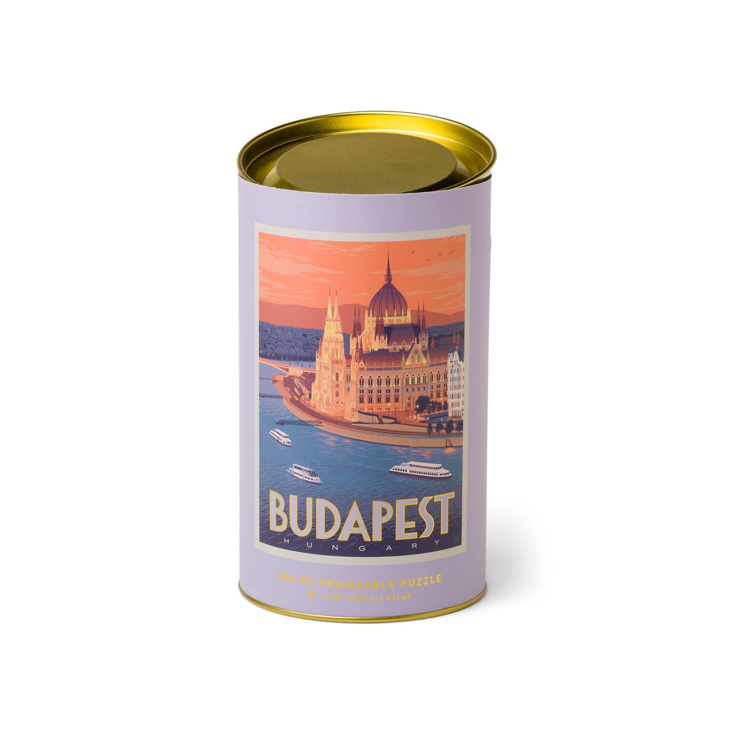 PUZZLE IN TUBE (500 PC) - BUDAPEST