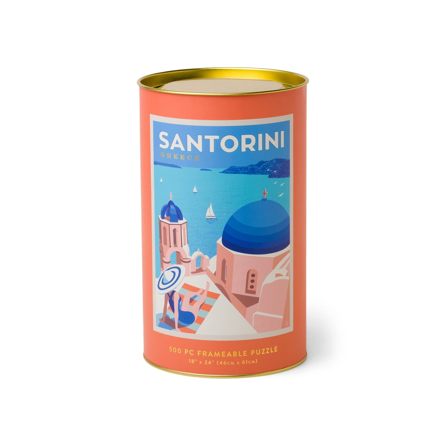 PUZZLE IN TUBE (500 PC) - SANTORINI