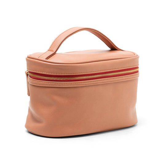 Travel Case - Rose + Rust