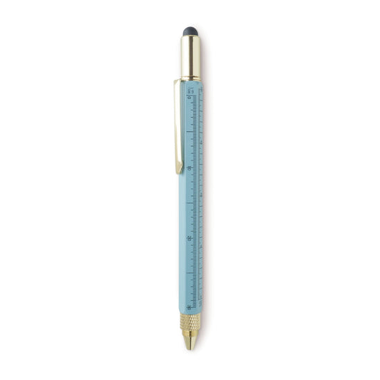 Blue 6-in-1 Multi-Tool Pen