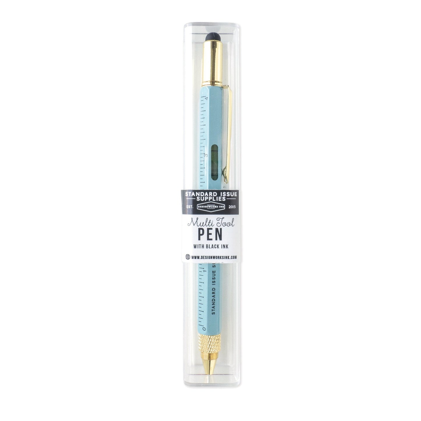 Blue 6-in-1 Multi-Tool Pen