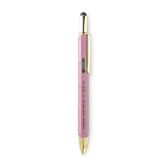 Pink 6-in-1 Multi-Tool Pen