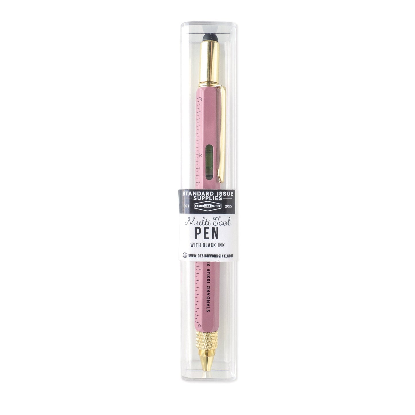 Pink 6-in-1 Multi-Tool Pen