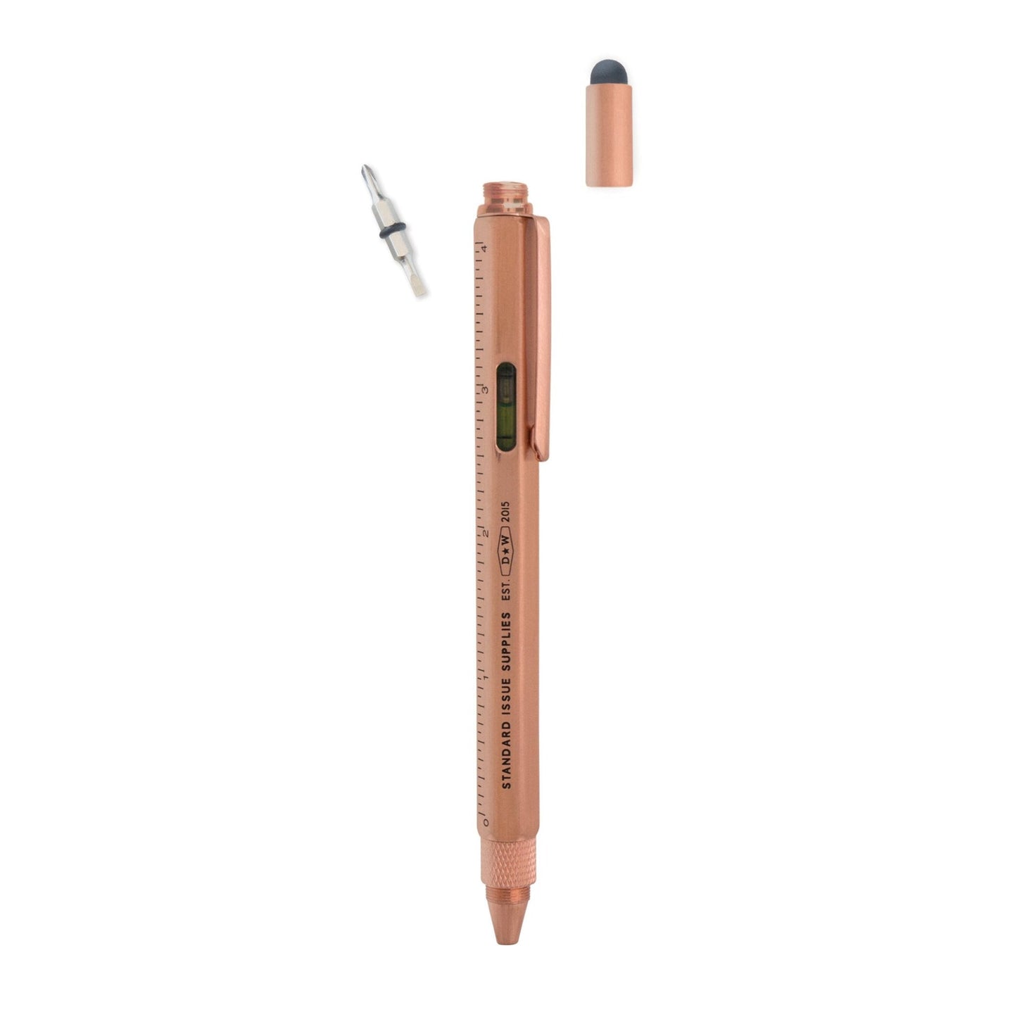 copper pen with end taken off