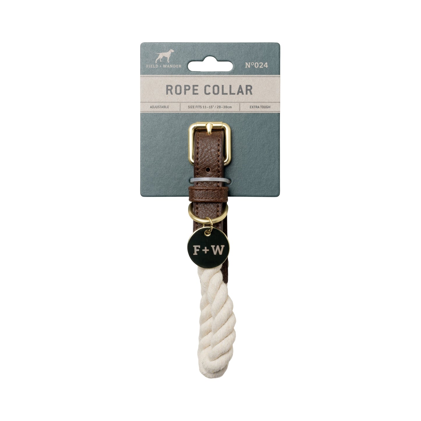 Dog Collar - Small, Natural