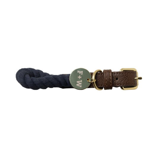 Dog Collar - Small, Navy