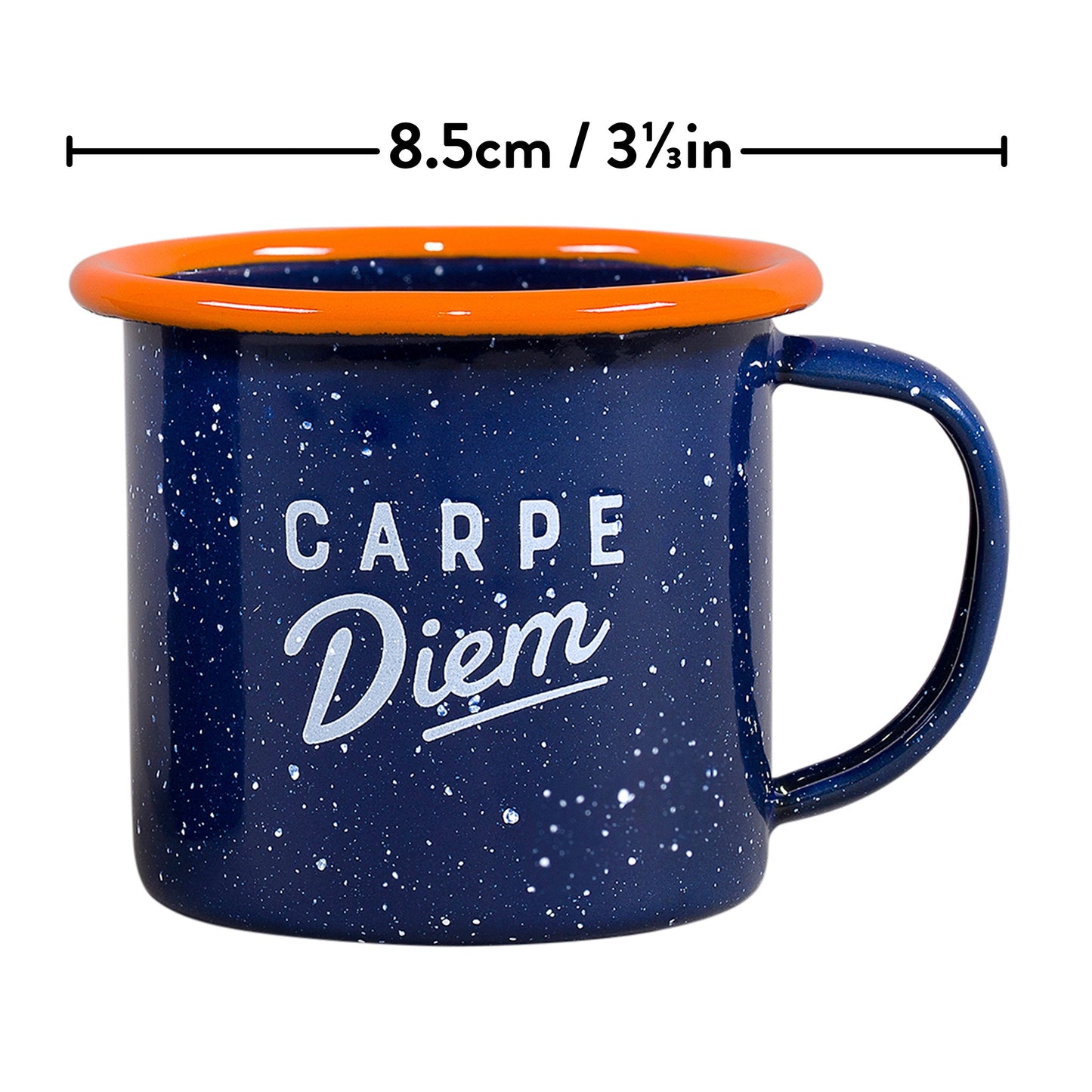 Enamel Espresso Set Blue