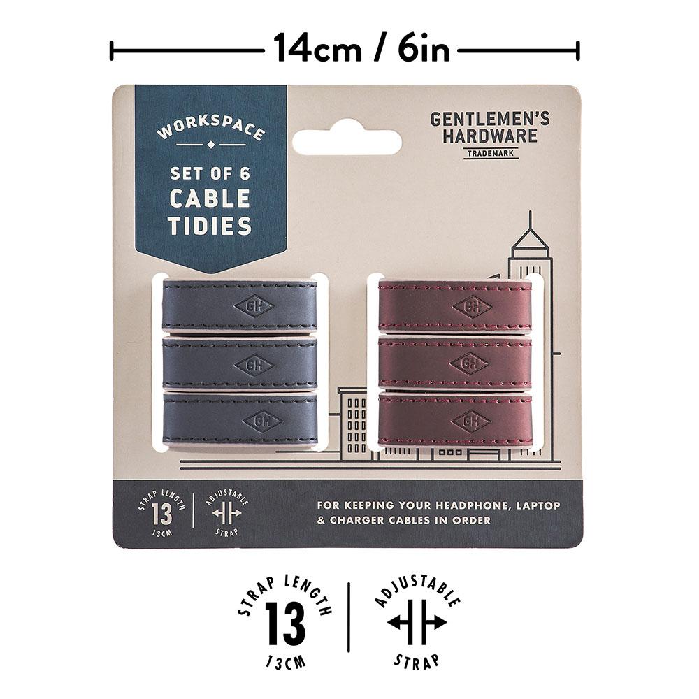 Cable Tidies Set of 6