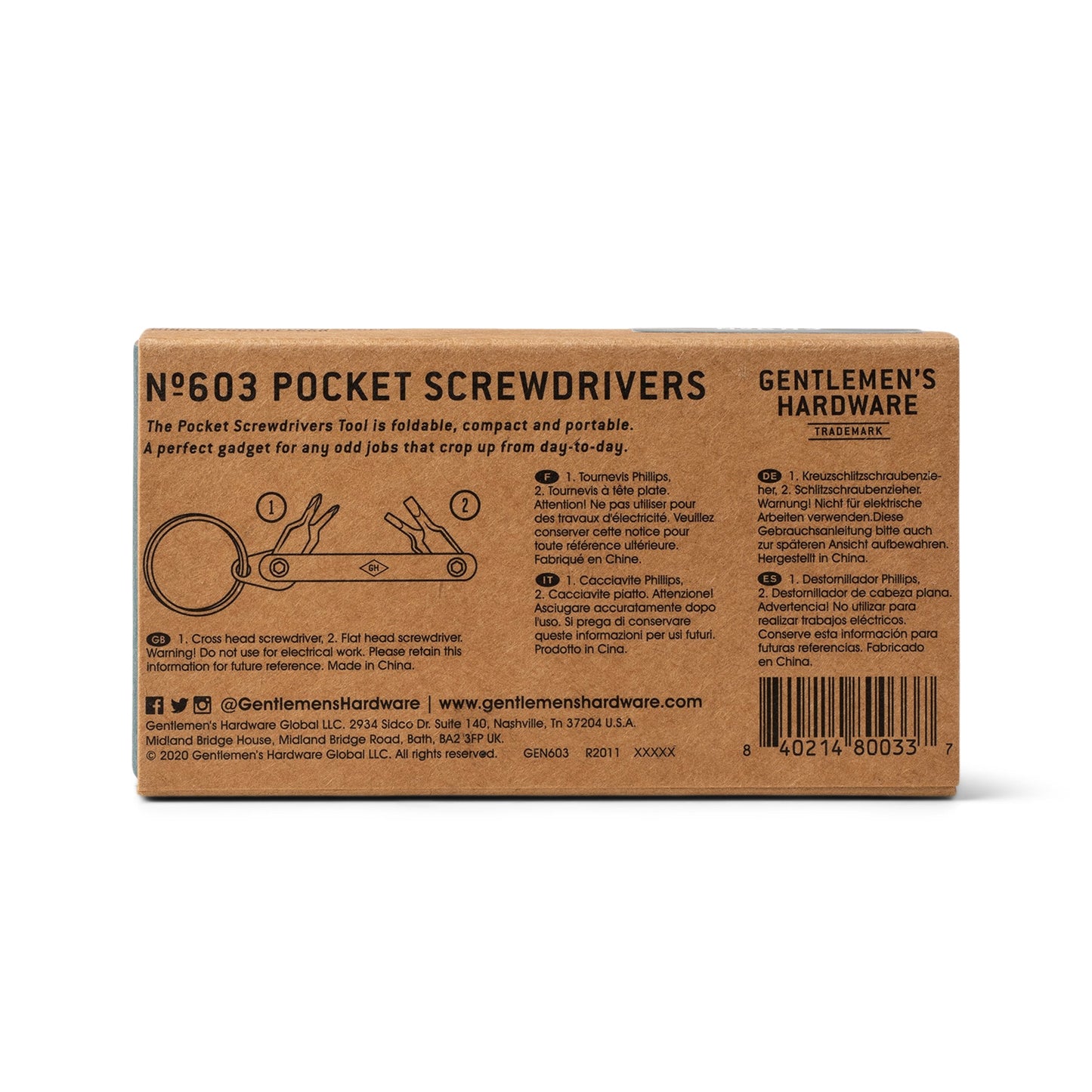 4-in-1 Pocket Screw Drivers