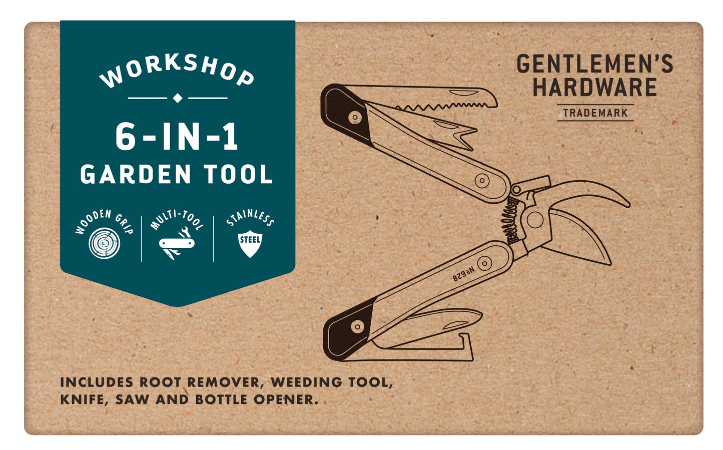 6-in-1 Garden Multi-Tool