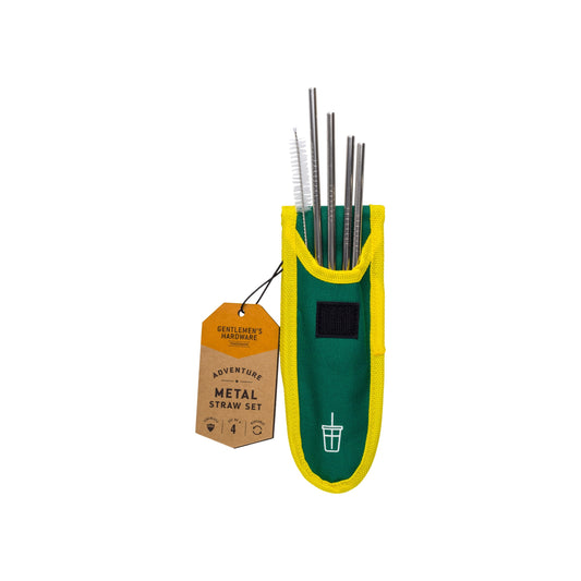 Travel Metal Straw Set