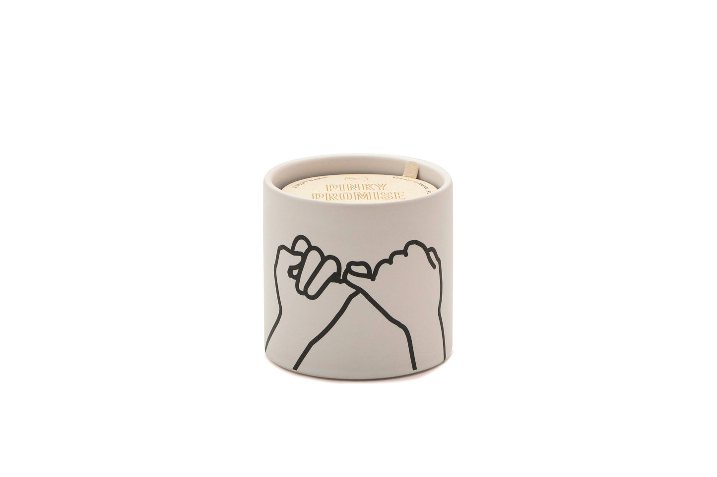 Impressions "Pinky Promise" White Ceramic - Wild Fig + Cedar (163g)