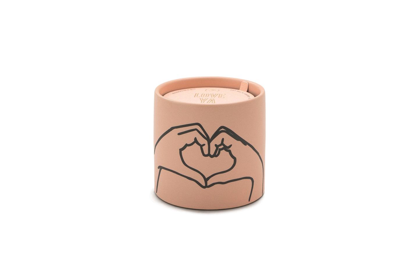 Impressions "Heart" Dusty Pink Ceramic - Tobacco + Vanilla (163g)