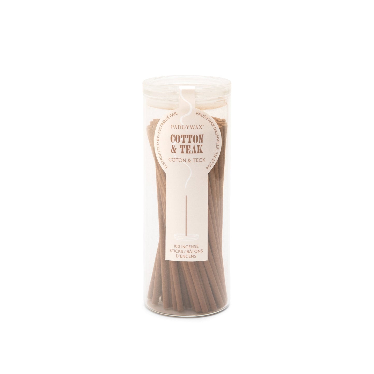 100 Incense Sticks - Cotton & Teak