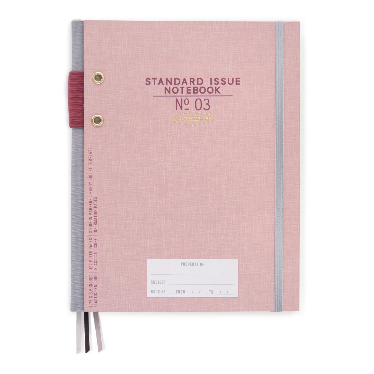 Standard Issue Notebook - Dusty Pink