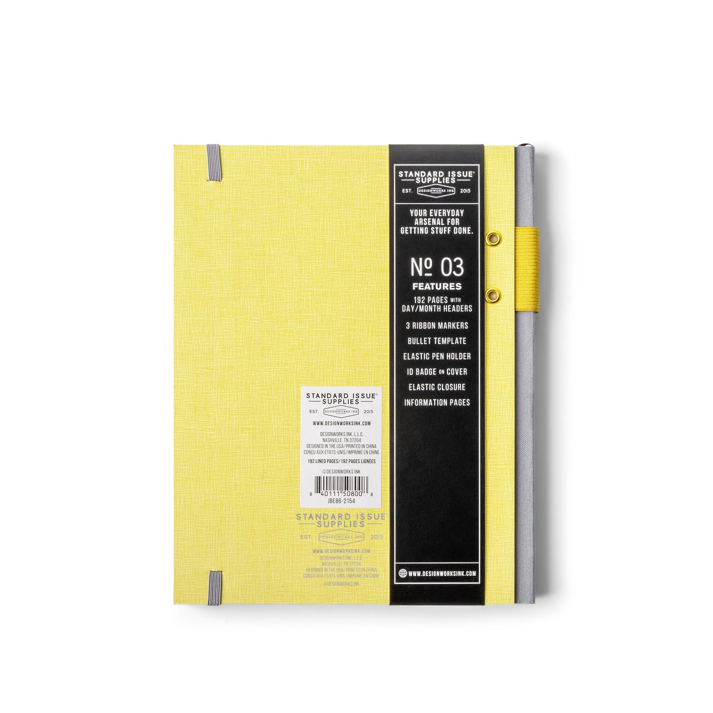 Standard Issue Notebook - Ochre
