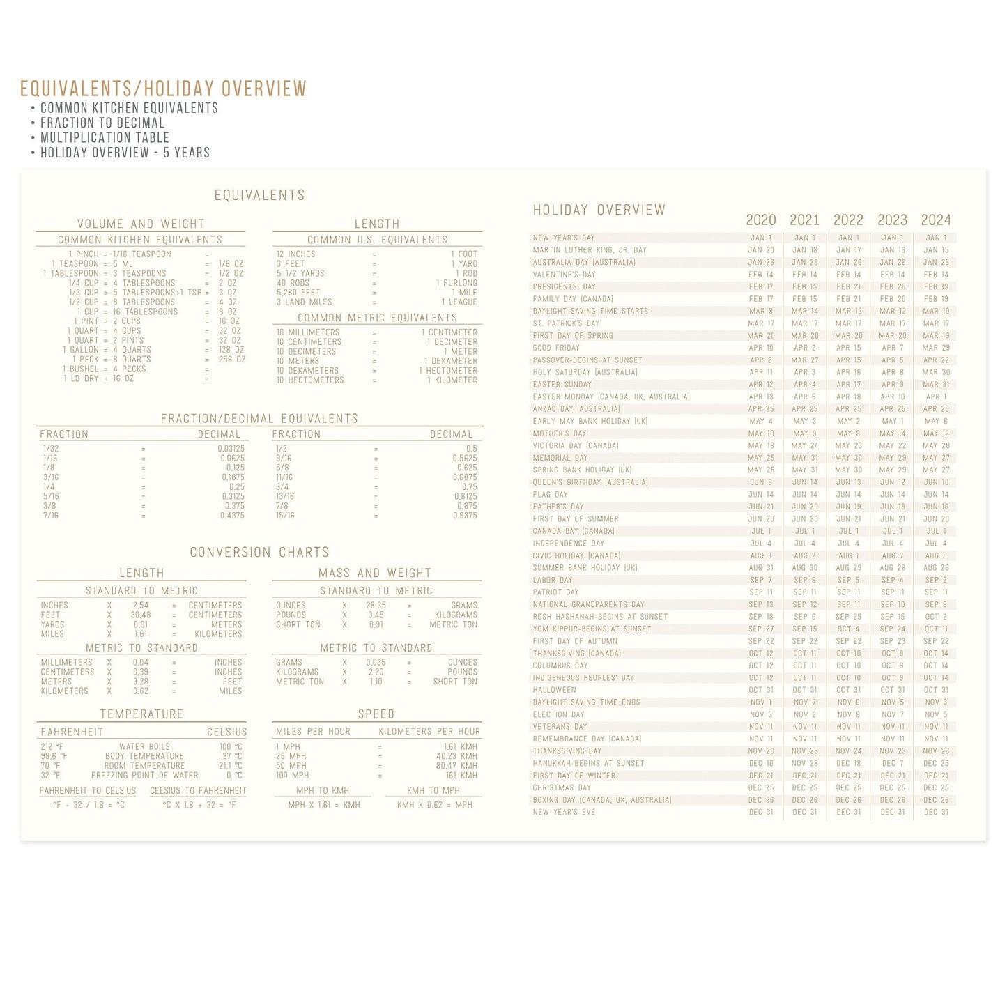 Standard Issue No. 80 Large Notebook - Ochre