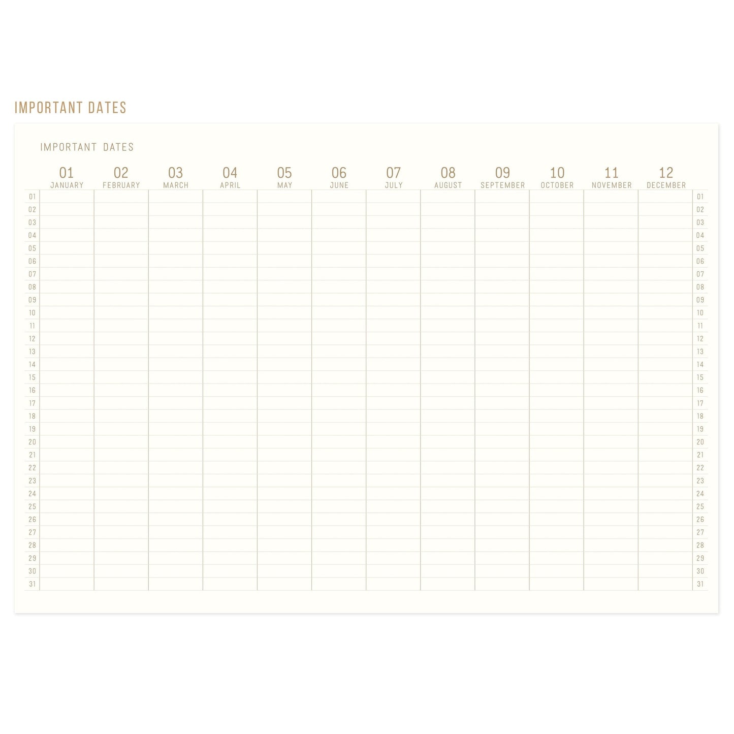 Standard Issue No. 80 Large Notebook - Dusty Pink