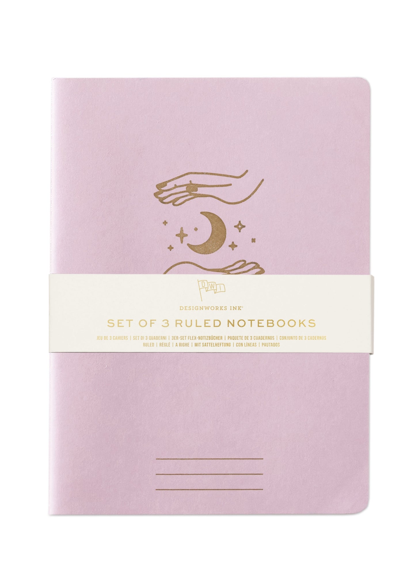 Flex Notebooks Saddle Stitch Spine Mystic (set of 3)
