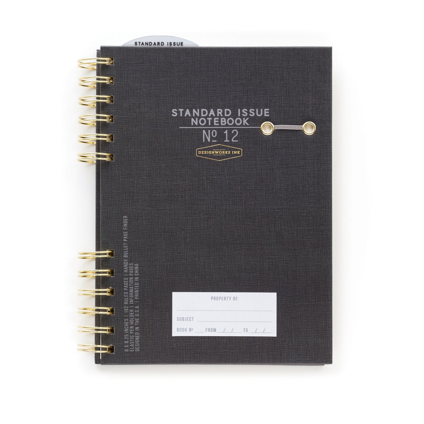 Standard Issue Notebook - Black